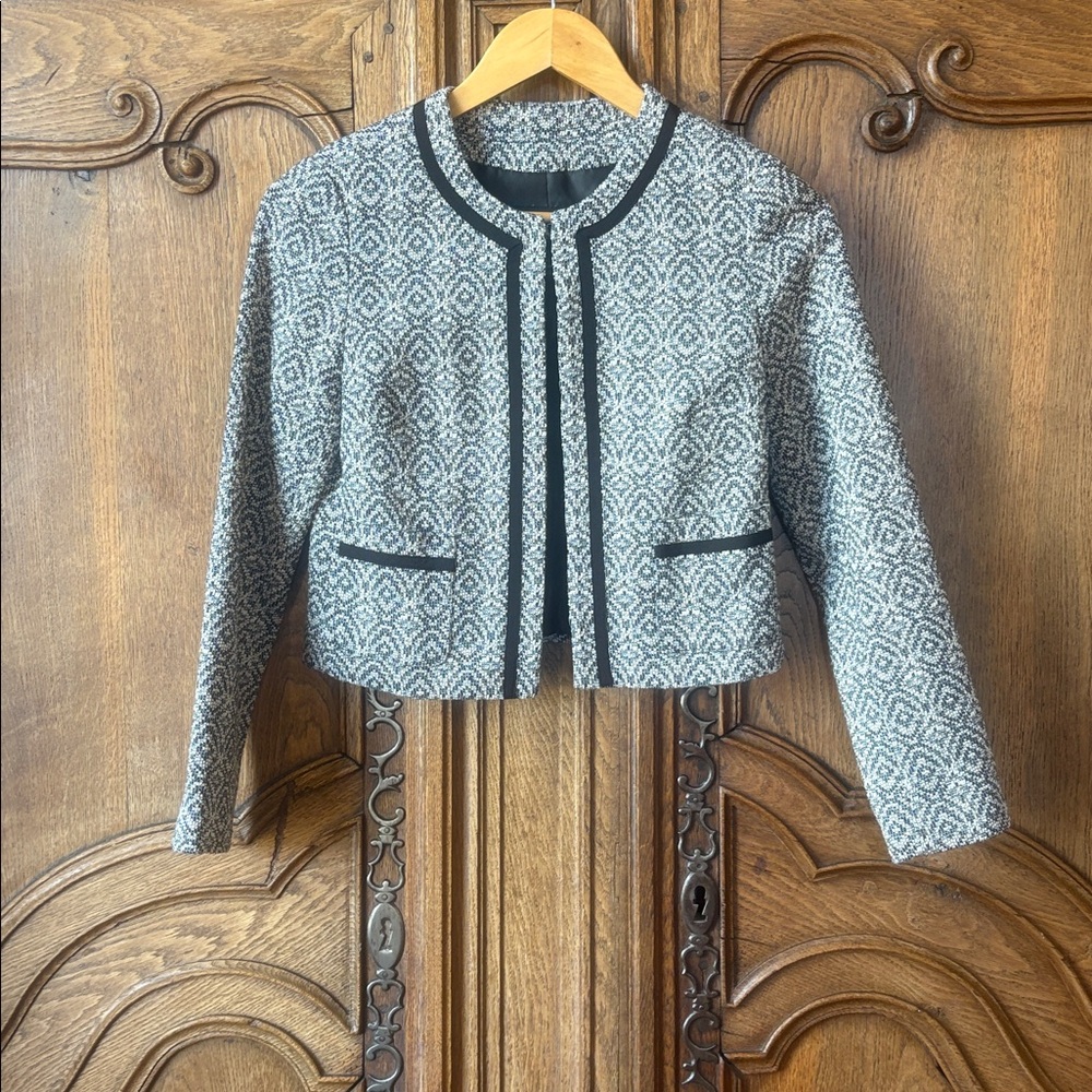 Banana Republic Textured Boucle Jacket